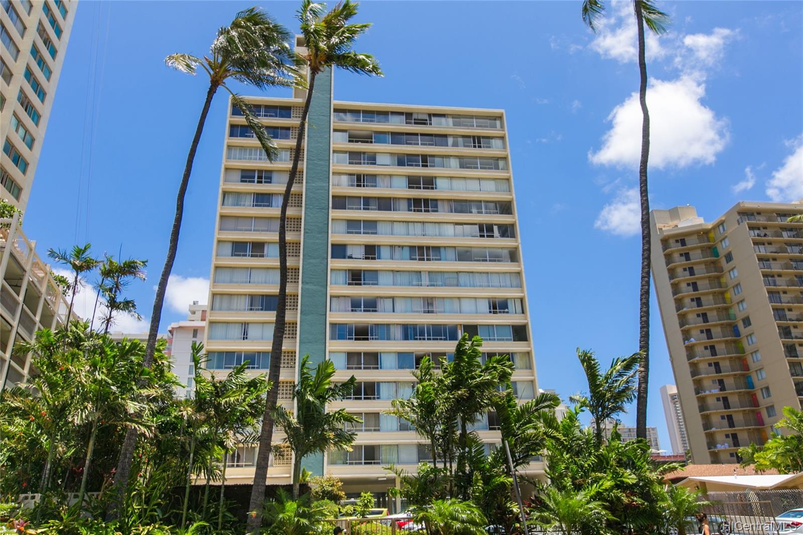 Seaside Towers 435 Seaside Avenue #1208, Honolulu, HI 96815
