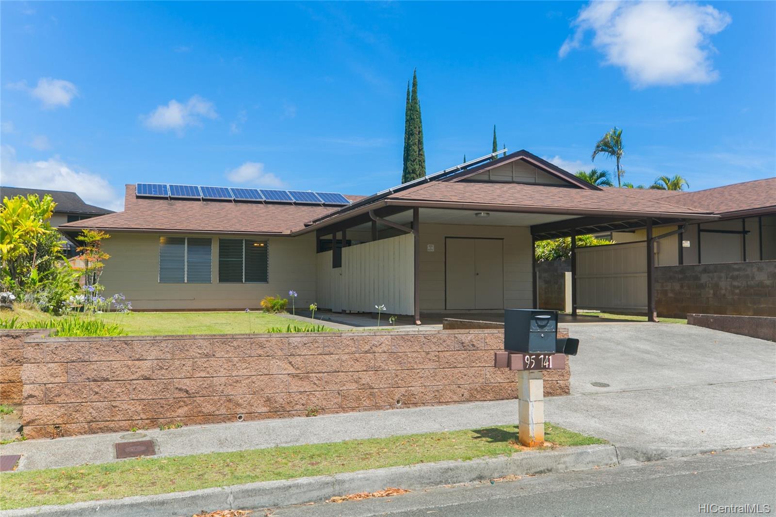 95-741 Makaunulau Street Mililani, HI 96789