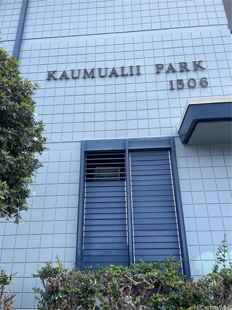 Kaumualii Park 1506 Kaumualii Street #D315, Honolulu, HI 96817