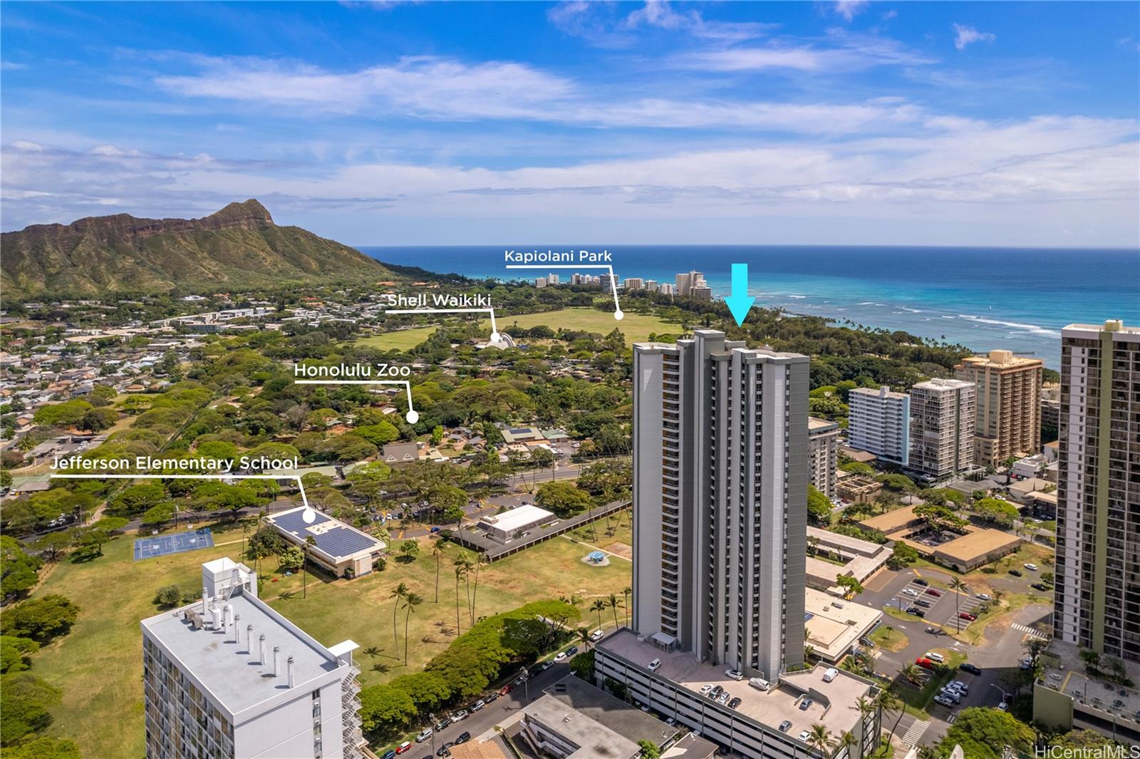 2600 Pualani Way #1404, Honolulu, HI 96815