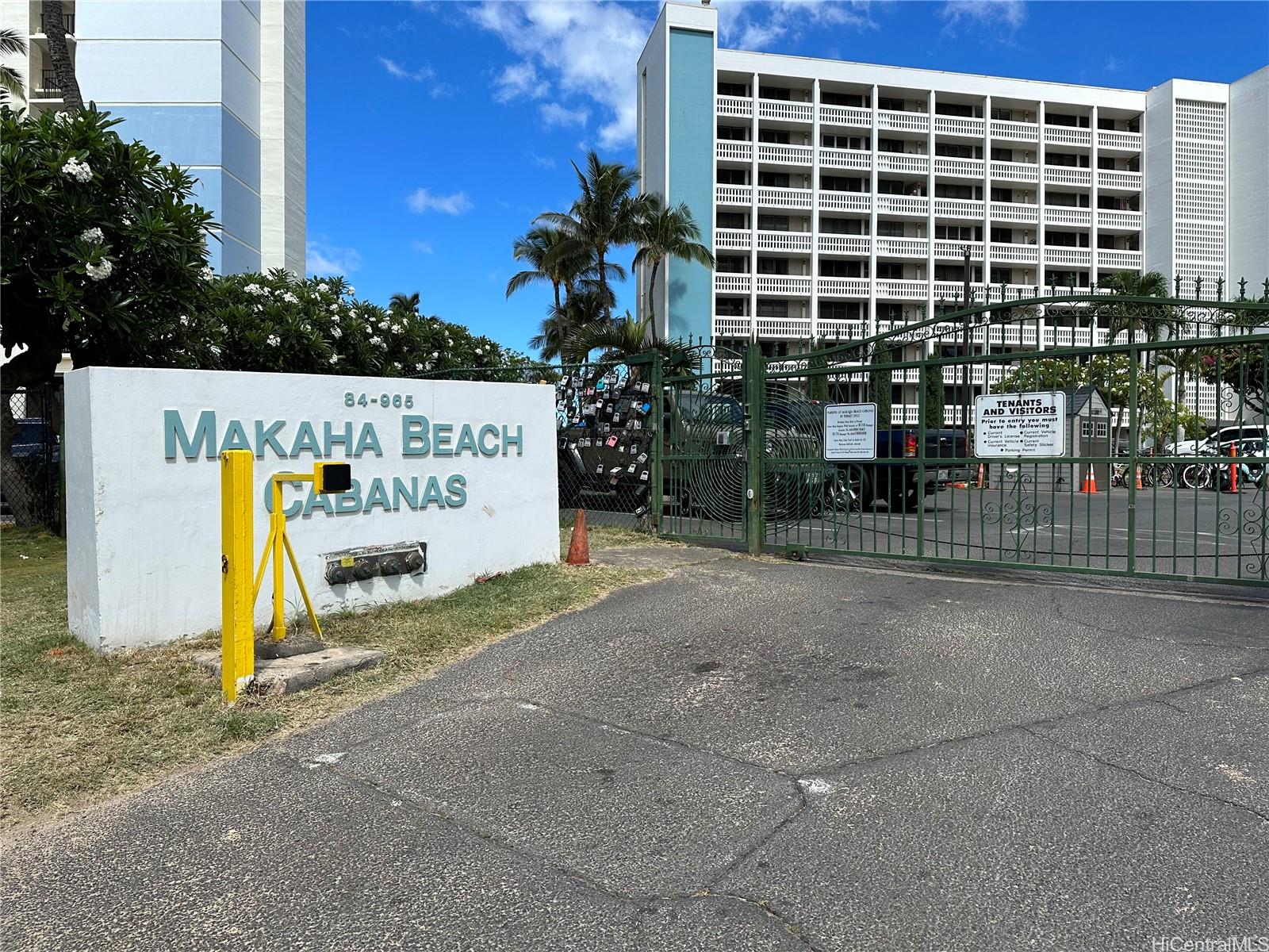 Makaha Beach Cabanas 84-965 Farrington Highway #A109, Waianae, HI 96792