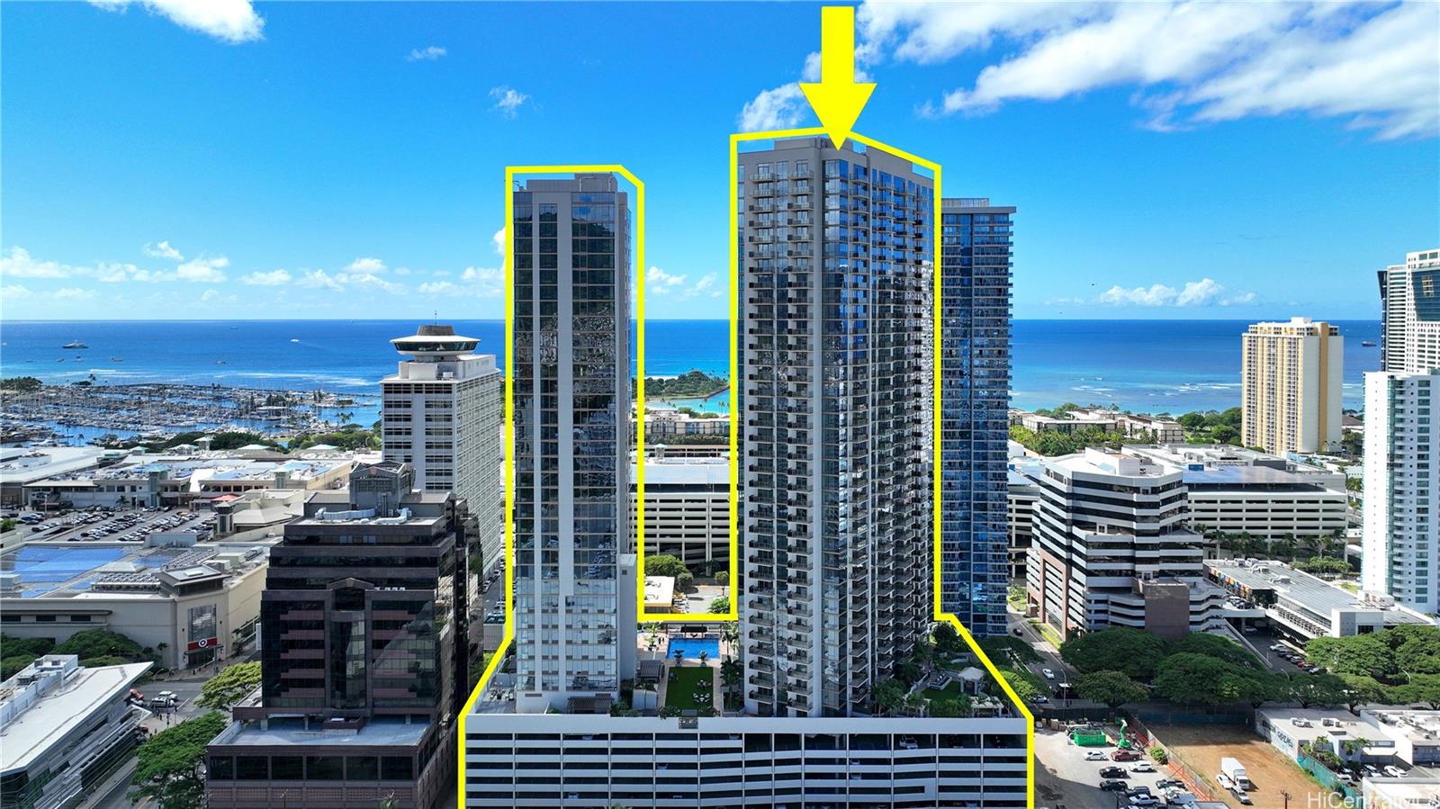 1388 Kapiolani Boulevard #1707, Honolulu, HI 96814