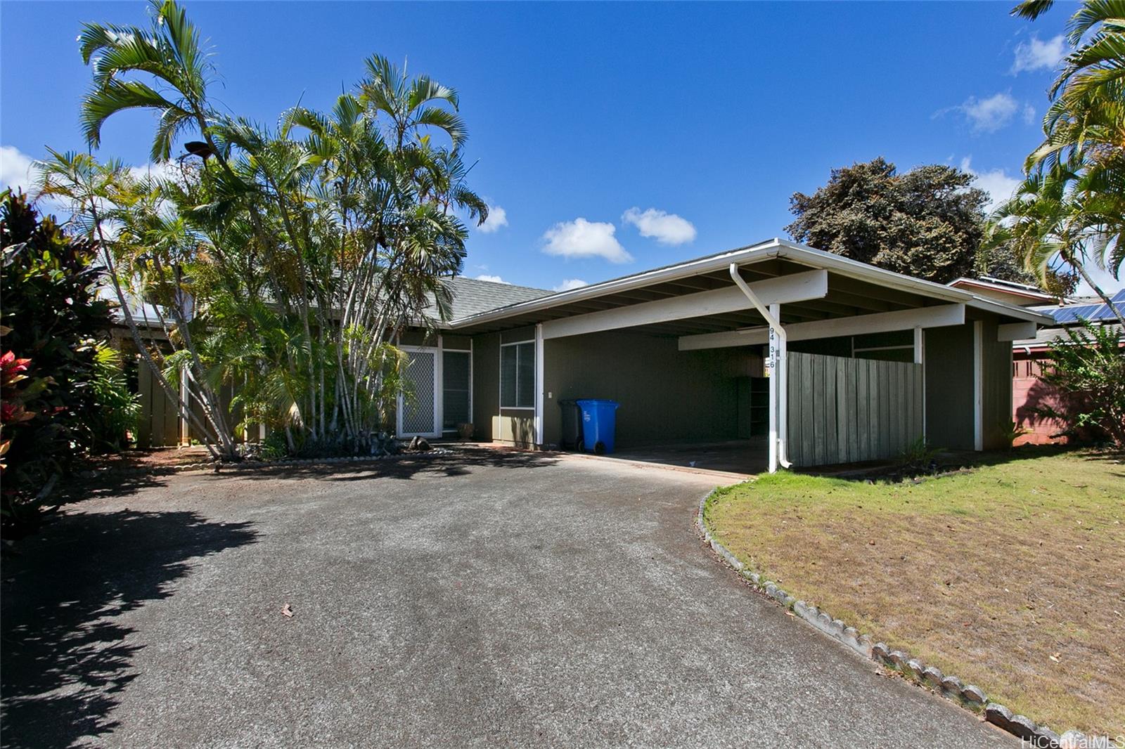 94-316 Kaaei Place Mililani, HI 96789